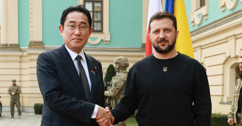 ウクライナ電撃訪問